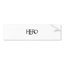 Hero bumper stickers