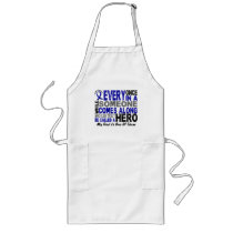 HERO COMES ALONG 1 Dad COLON CANCER Aprons