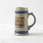 HERO COMES ALONG 1 Girlfriend LEUKEMIA T-Shirts Coffee Mugs