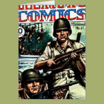 Hero Comics Greeting Card
