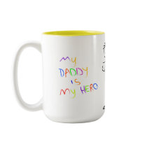 Hero Daddy mugs