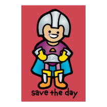 hero in your hallway. posters