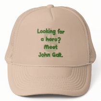 Hero John Galt Trucker Hats