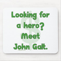 Hero John Galt Mouse Mat