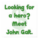 Hero John Galt Print