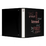 Hero &amp; Leander Love Quote Binder