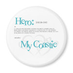 Hero Refrigerator Magnet