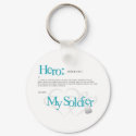 Hero: My Soldier keychains