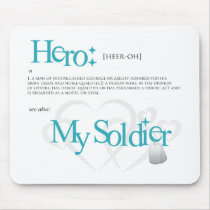 Hero: My Soldier mousepads