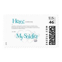 Hero: My Soldier Postage Stamp