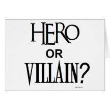 Hero or Villian Cards