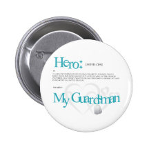 Hero Pinback Buttons