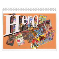 Hero Pulp Calendar 2012