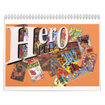 Hero Pulp Calendar 2012