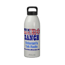 Hero Ranch Veteran's Talk Radio! Reusable Water Bottles