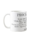 Herodotus on Procrastination mugs by Groovshenka Herodotus on Procrastination mugs