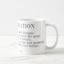 Herodotus on Procrastination mugs