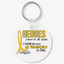Heroes All Sizes 1 Grandchild CHILDHOOD CANCER keychains by awarenessgifts Heroes All Sizes 1 Grandchild CHILDHOOD CANCER keychains