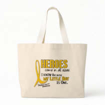 Heroes All Sizes 1 Little Boy CHILD CANCER TShirts bags