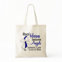 Heroes Become Angels ALS Tote Bag