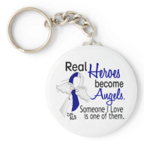 Heroes Become Angels ALS Key Chain