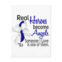 Heroes Become Angels ALS Postcards