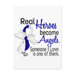 Heroes Become Angels ALS Postcards