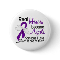 Heroes Become Angels Alzheimer's Disease Pin