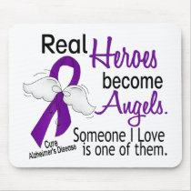 Heroes Become Angels Alzheimer's Disease Mousepads