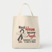 Heroes Become Angels Diabetes Canvas Bag