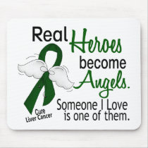 Heroes Become Angels Liver Cancer Mousepads