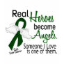 Heroes Become Angels Liver Cancer Tee Shirts