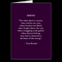 HEROES cards