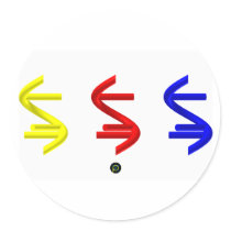 Heroes Helix Sticker