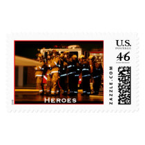 Heroes postage stamp by skphotos Heroes postage stamp