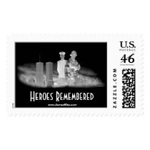 Heroes Remembered postage by serenitystudios Heroes Remembered postage