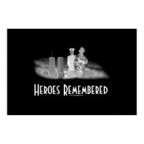 Heroes Remembered posters