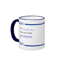 Heroes Start and End Mug