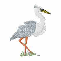 Heron embroidered shirts by ZazzleEmbroidery Heron embroidered shirts