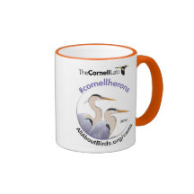 Heron Illustration Mug