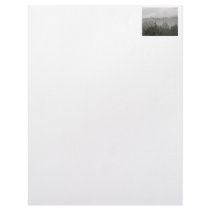 Heron in the Mist Custom Letterhead