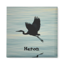 Heron Magnet by OrcaWatcher Heron Magnet