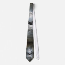 HERON MOON Tie by HANDPRINTS HERON MOON Tie