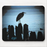 Heron on Puget Sound Mouse Pad