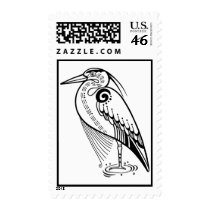 Heron Postage Stamp