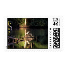 Heron Postage Stamps