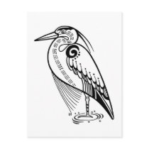 Heron Post Card