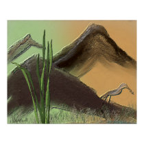 Heron posters by despking Heron posters