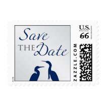 Heron Save the Date Stamp