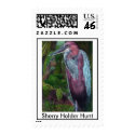 Heron Standing Alone 2 postage by SherryHolderHunt Heron Standing Alone 2 postage